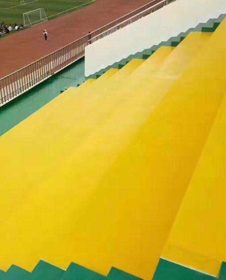 南靖球场台阶翻新修补改造